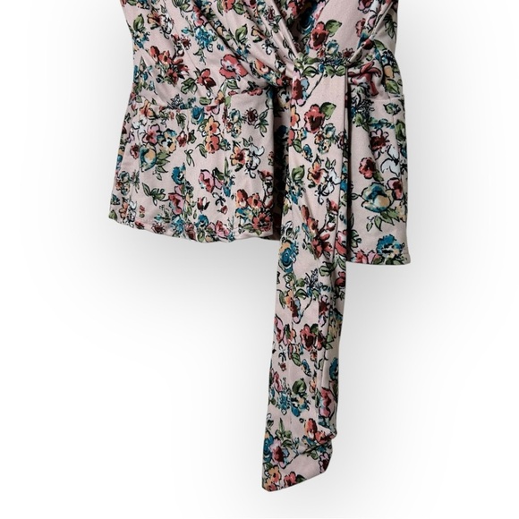 Rebel Sugar Pink Floral Top L - Picture 5 of 5
